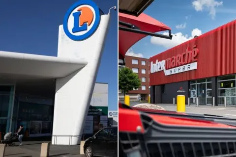 Comparaison des prix du carburant entre les stations Leclerc, Intermarché et Carrefour